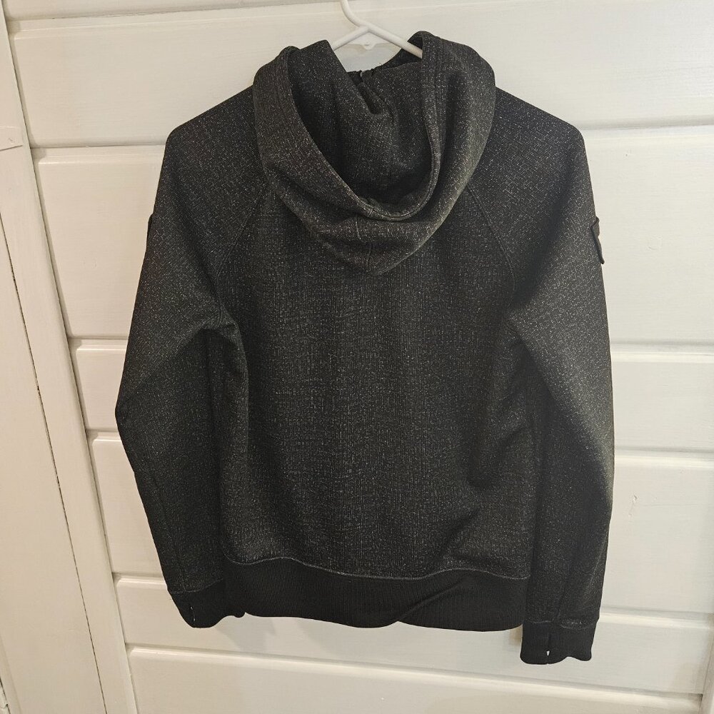 Awesome Roots Black Apres Ski Zip Up Hoodie - M - Picture 4 of 11